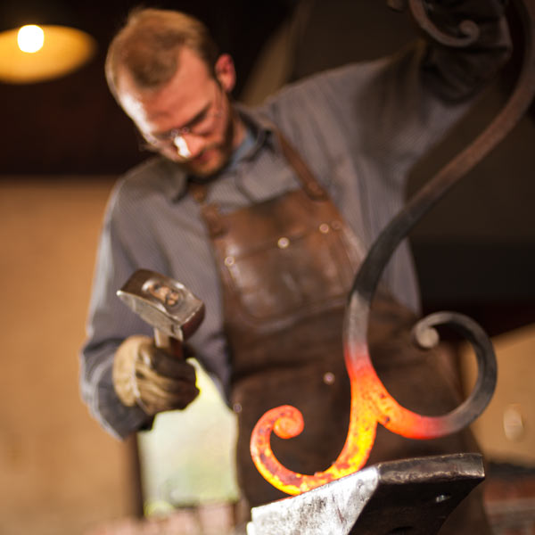 Blacksmithing Classes at Heritage